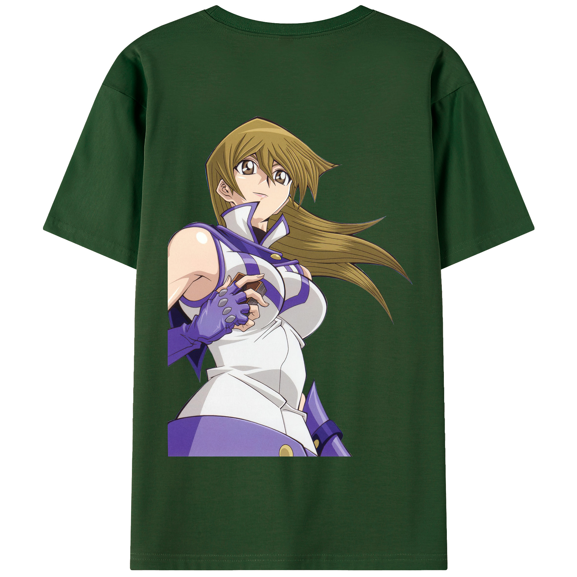 （画像用） 遊☆戯☆王 Yu-Gi-Oh! 綿100％半袖Tシャツ（背面プリント）